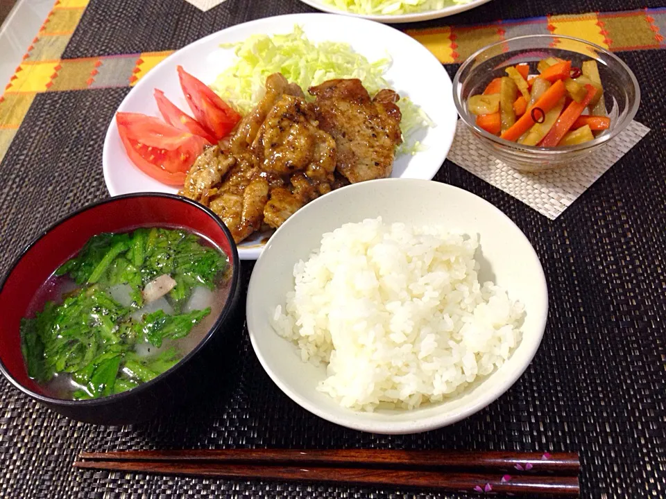 ♡ごま味噌生姜焼き|アッキーナ☆さん