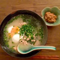 Snapdishの料理写真:鶏そぼろあんうどん|Ayana Shirakawaさん