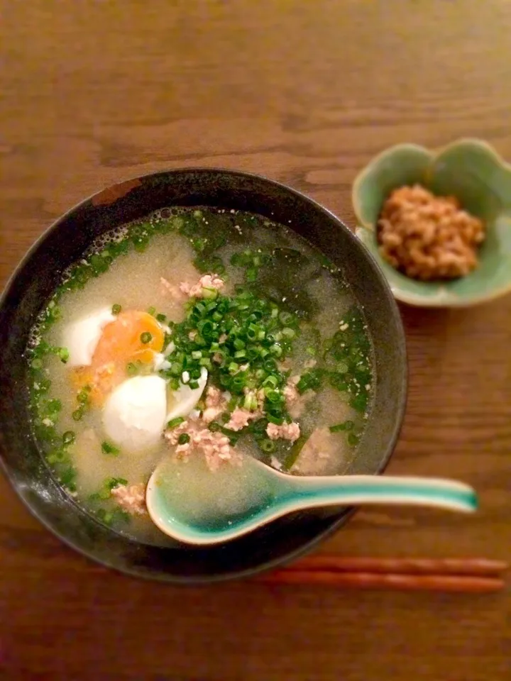 Snapdishの料理写真:鶏そぼろあんうどん|Ayana Shirakawaさん