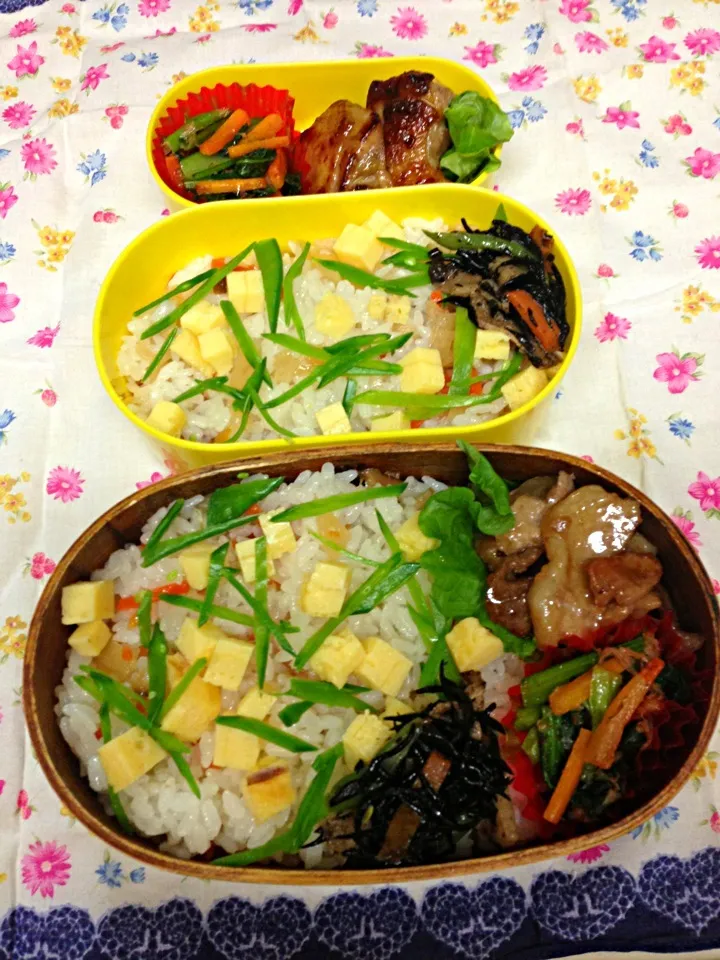 Snapdishの料理写真:1月7日お弁当…|Kumi Satouさん