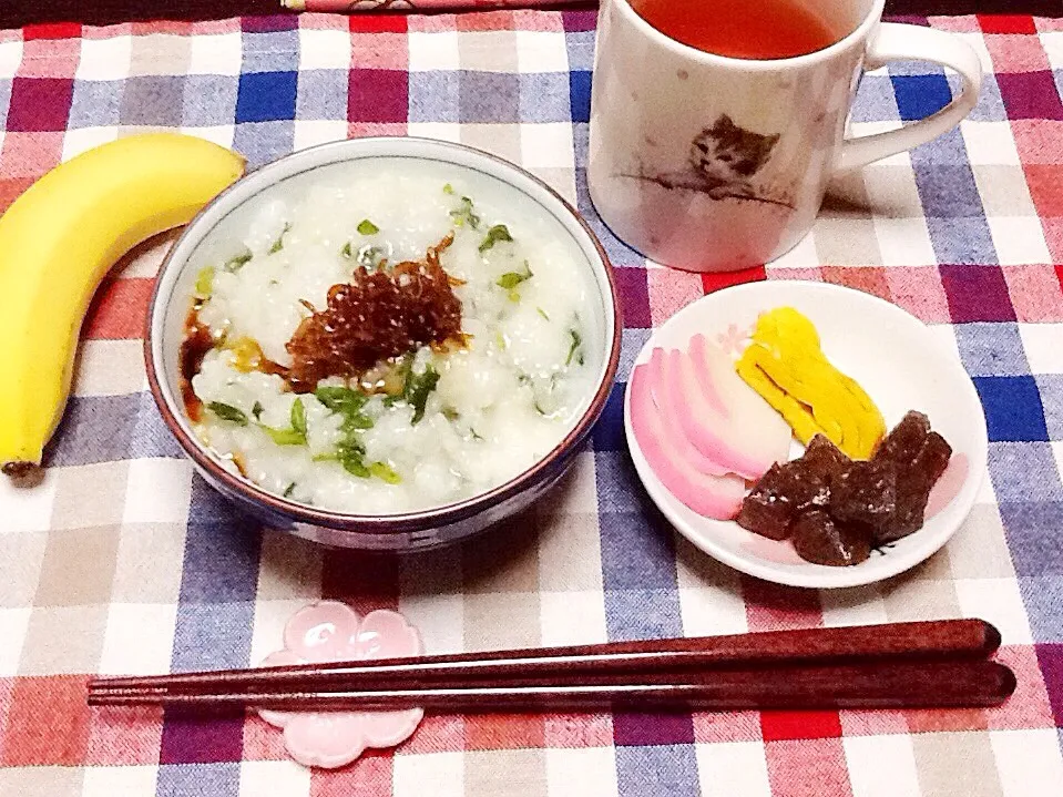 朝ごはんの七草粥|さとう かおりさん