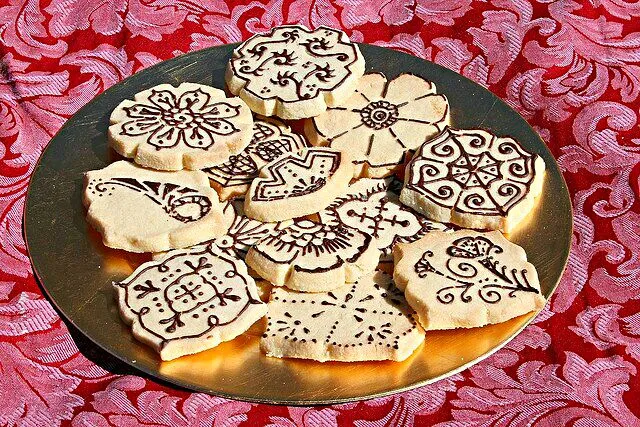 National Shortbread Day 🎉 Henna Shortbread #Cookies #Dessert #Snack/Teatime 😋 💯 😋|Alisha GodsglamGirl Matthewsさん