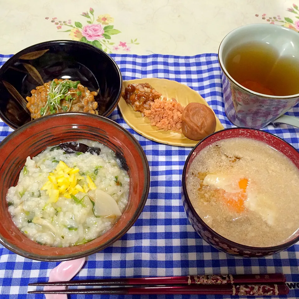 朝ごはん 七草粥|♥️さん