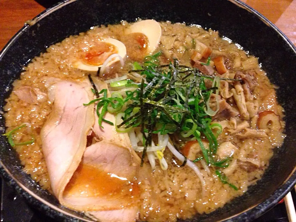 とろみ✨こってり&ぼっかけ🐟ラーメン🍜うめ〜〜😤😋|きのすけ〜さん