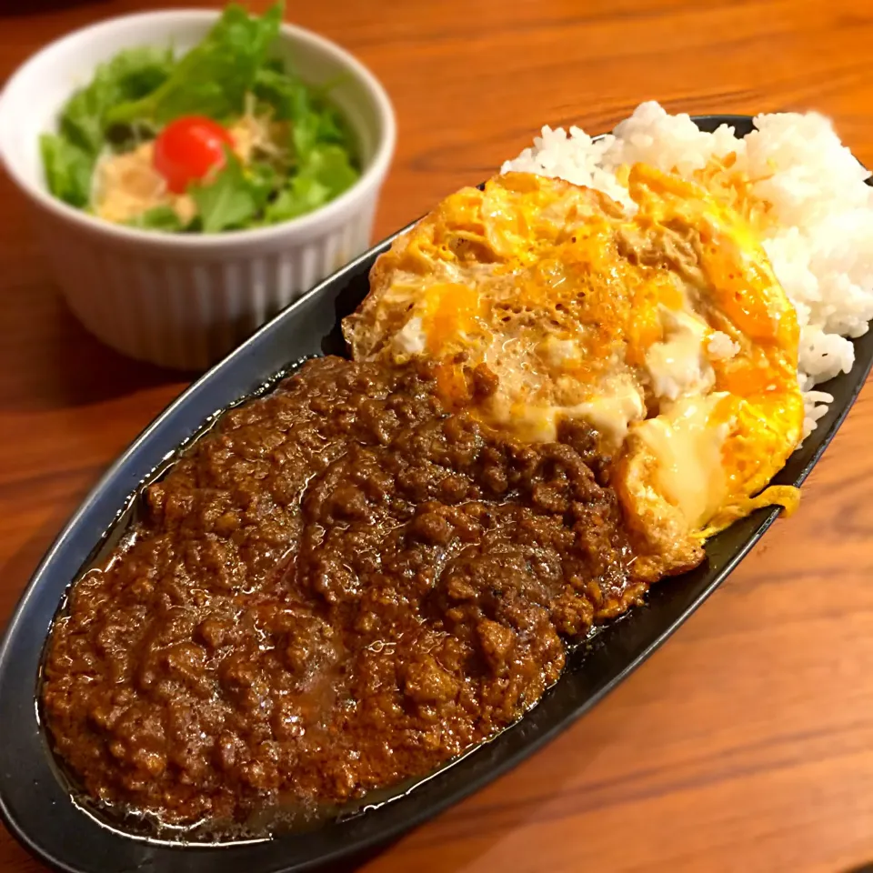 Snapdishの料理写真:Seat Maniaのキーマカレー！|michiteruさん