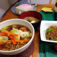 Snapdishの料理写真:自家製醤油ラーメン|Takashi1500さん