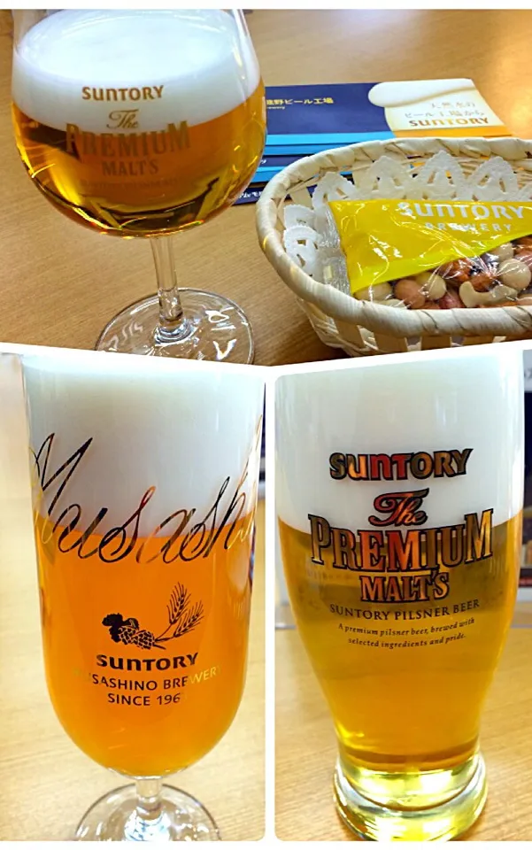 Snapdishの料理写真:ビール工場見学 (◍⁃͈ᴗ•͈)४♬|ぷっくりんこ💙さん