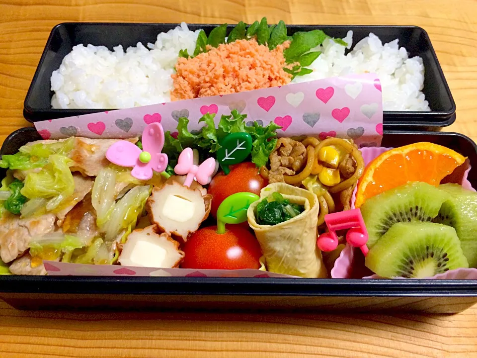 パパと息子くんお弁当♪|たるとさん