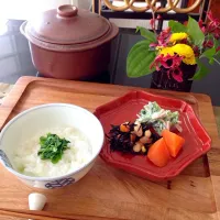 Snapdishの料理写真:我が家の七草粥♪|薬膳Cooking La Table de Eriさん