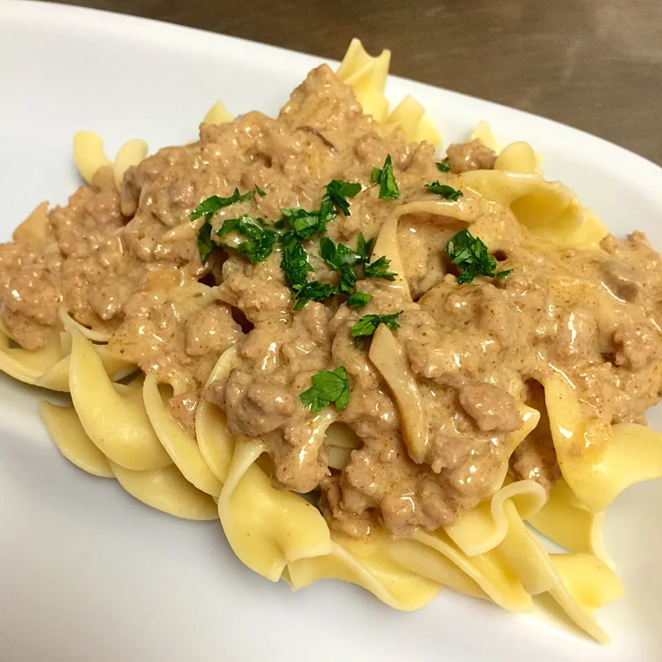 Lazygirl's Ground Turkey Stroganoff|NozomiSさん