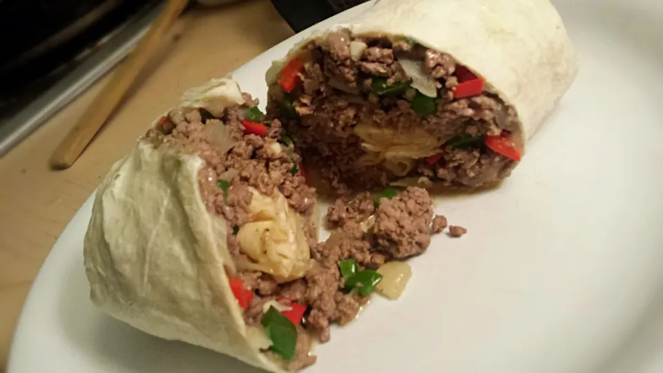 Ground lamb burritos.|Santiago Archuletaさん