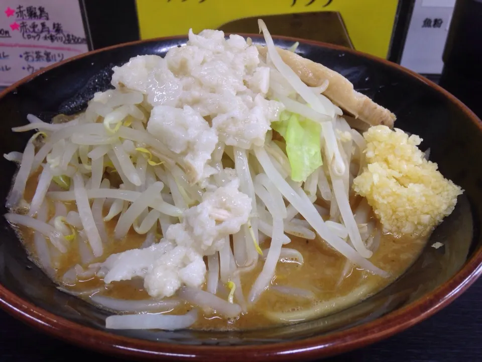 みそラーメン並800円ニンニクアブラ増し|PegaOさん