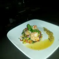 garlic Chili prawns with pineapple salsa|Tasha Vermmasさん