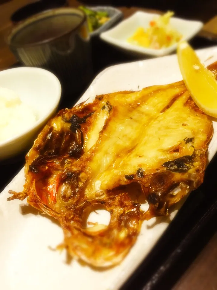 金目鯛の一夜干し定食|寺尾真次さん