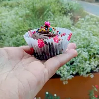 Chocolate Cupcakes #happiness #one bite|Anna lea Rebelloさん