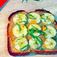 Peanut butter/banana toast|Katherineさん