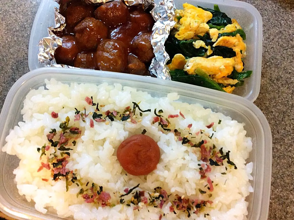 ご飯1合弁当 2015.1.8|キラ姫さん