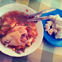 soto banjar ayam kampung pake sayap..lezato deliciuso|Indra Jayantiさん