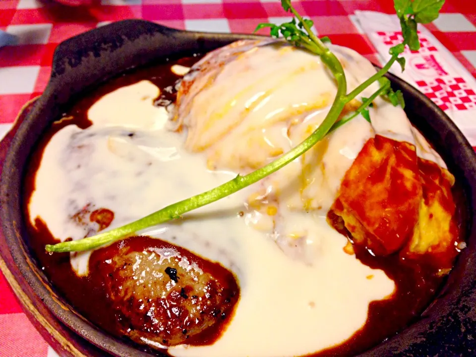💋Milky Hamburger & Omelette💋|Earth Angelさん