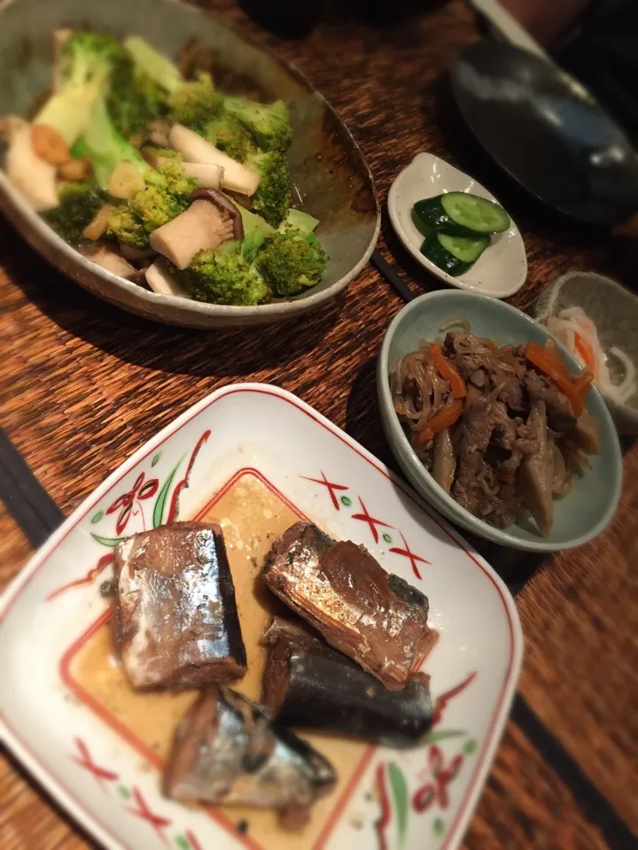 🍚きのうの夕ご飯 たたき牛蒡が美味しくできた🍻|maroさん