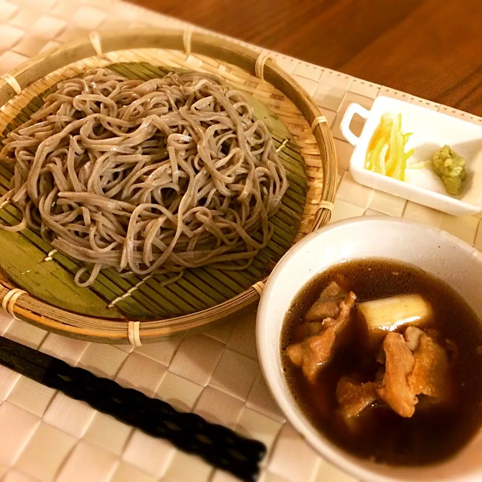 Snapdishの料理写真:年越し蕎麦の地鶏南蛮|RIEさん