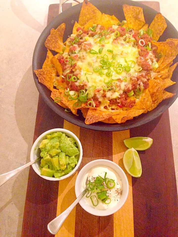 Snapdishの料理写真:Beef Nachos|Chrisy Hillさん