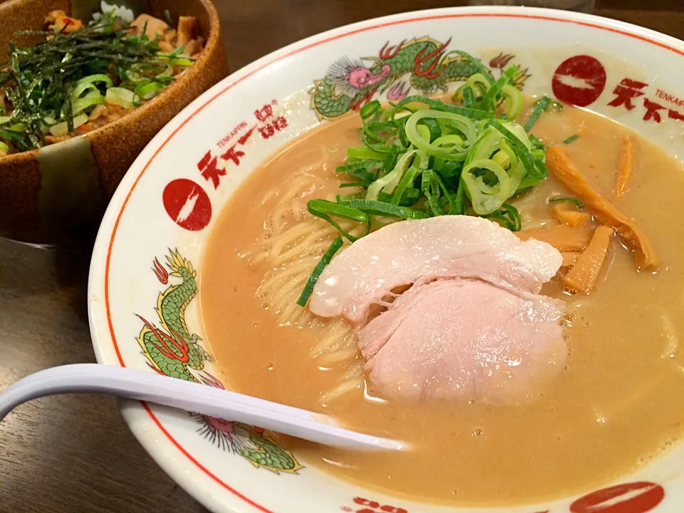 こってりラーメン チャーシュー丼セット|tecklさん