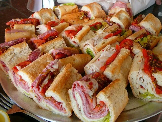 #Sandwich #Lunch Platter at Community Action Meeting #Appetizer #Pork #Beef #Turkey #Bread|Alisha GodsglamGirl Matthewsさん