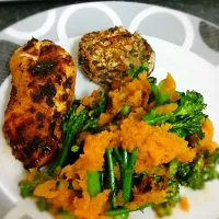 #CajunChicken with #butternutsquash mash :)|Robyn Beharryさん