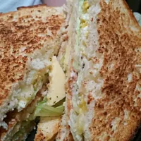 pan toasted club house sandwich|chefinmeさん