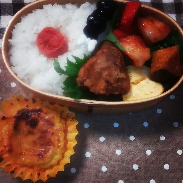 Snapdishの料理写真:娘のお弁当～おせち最終編～|毎朝５時ラーⅡさん