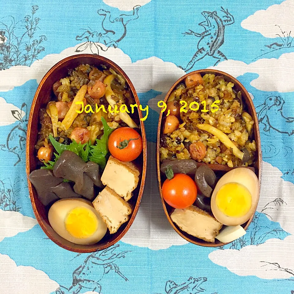 高菜チャーハン弁当♪|RACCAさん