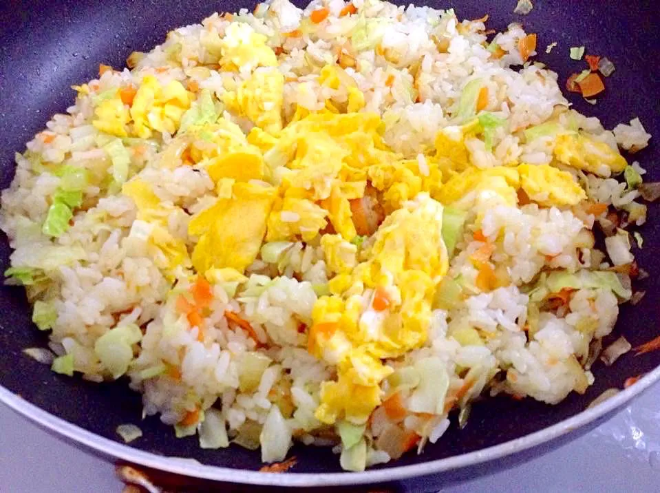 My version of yang chow rice.|jans floraさん