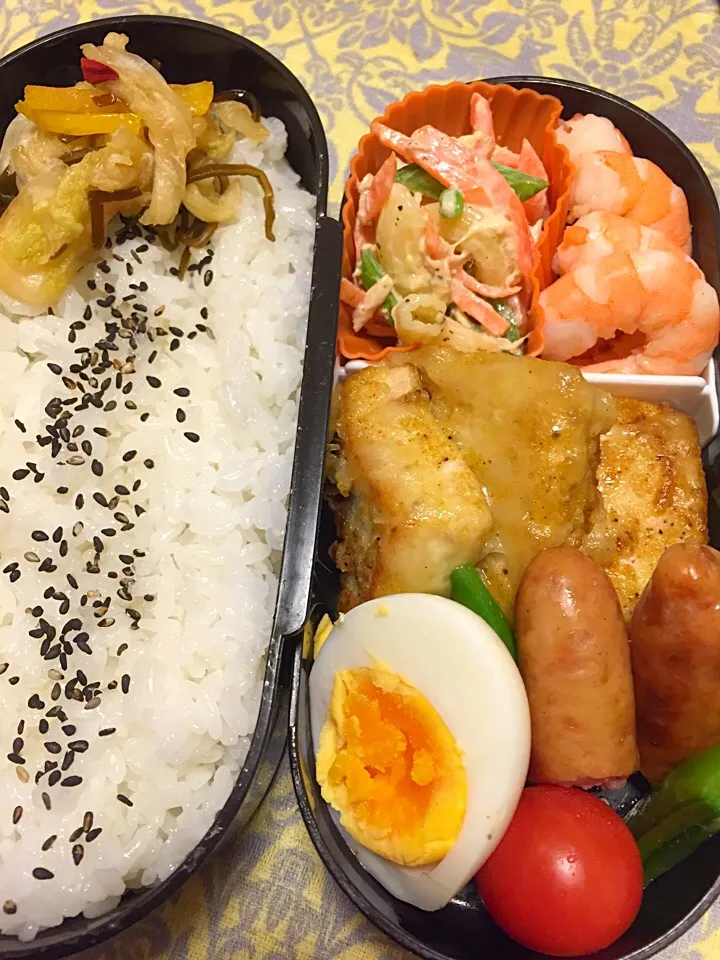 0109 今日のパパお弁当|江口亜梨子さん