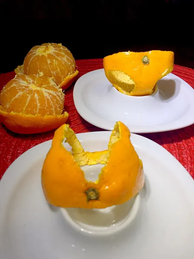 どんぐりアート♡ 冬のオブジェ　こたつでみかん♡ どんぐりアート♡ 冬のオブジェ こたつでみかん♡ どんぐりアート♡ 冬