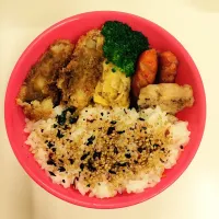 Snapdishの料理写真:コロッケ弁当|いずみさん