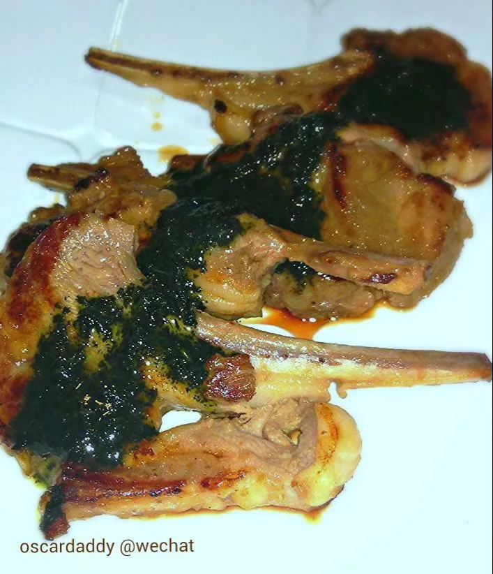 Snapdishの料理写真:Fried lamb chops|Gavin Wong (香港の人々)さん