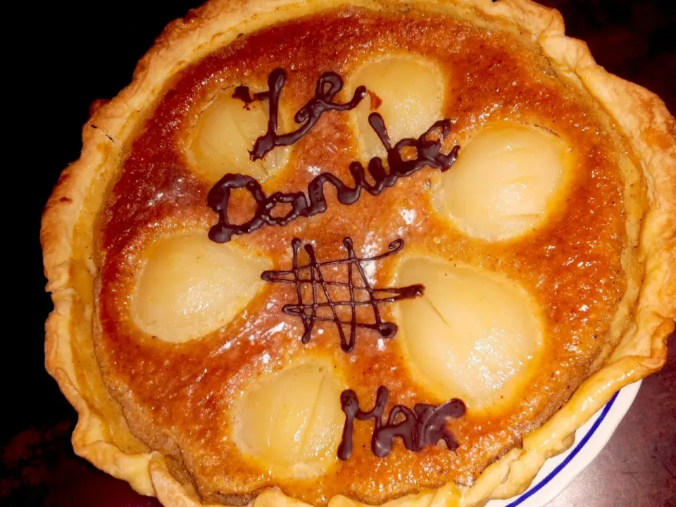 tarte *"PoireAmandin"* de Maxime ☺|NoLa Chtbさん