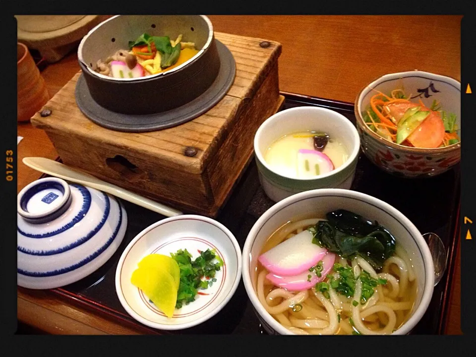 釜飯うどん定食|osamu  kawadaさん