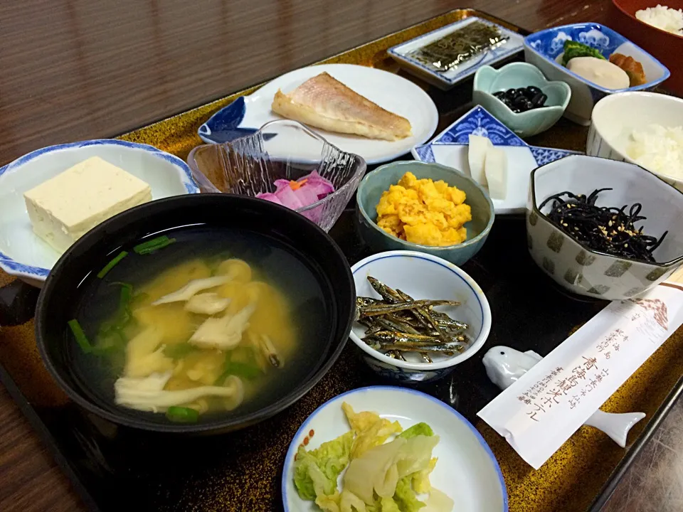 仙崎蒲鉾や甘鯛焼など朝食@山口県・長門市仙崎・青海島観光ホテル|juneshunさん