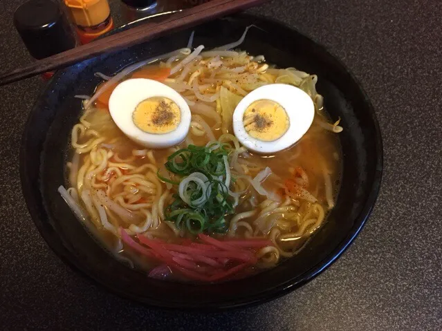 マルちゃん正麺、味噌味❗️꒰#'ω`#꒱੭✨|サソリさん