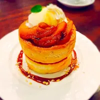 Snapdishの料理写真:星乃珈琲のパンケーキ|Maiko Suetakeさん