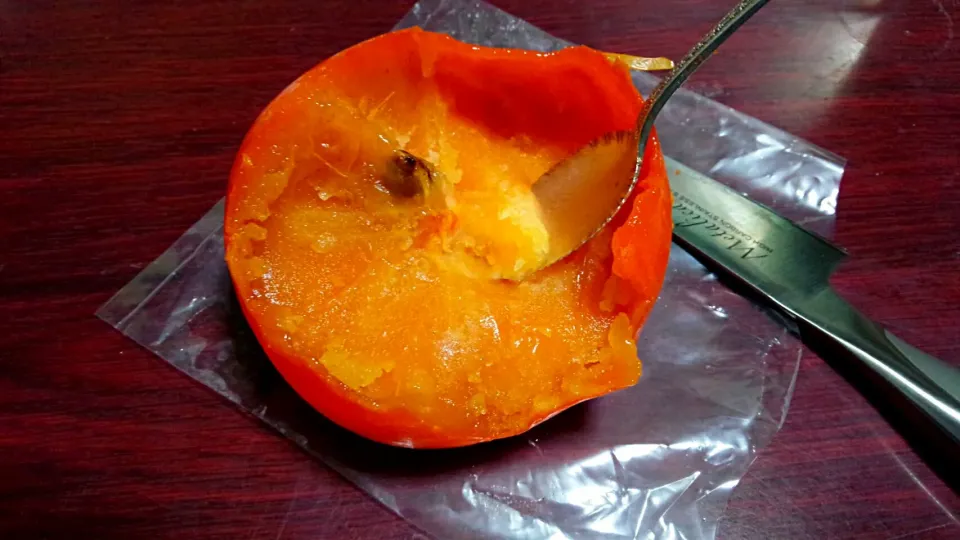 Frozen persimmon(^_^)|cyanさん