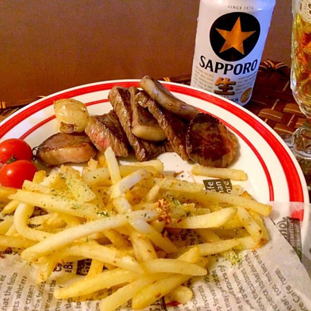 1125shino s Anchovy garlic butter french fries志野さんのの/🌈Ami🍻 SnapDish