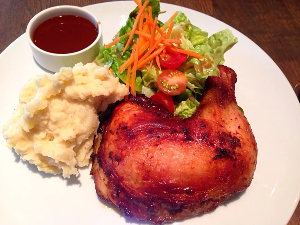 Roast chicken leg|sgさん