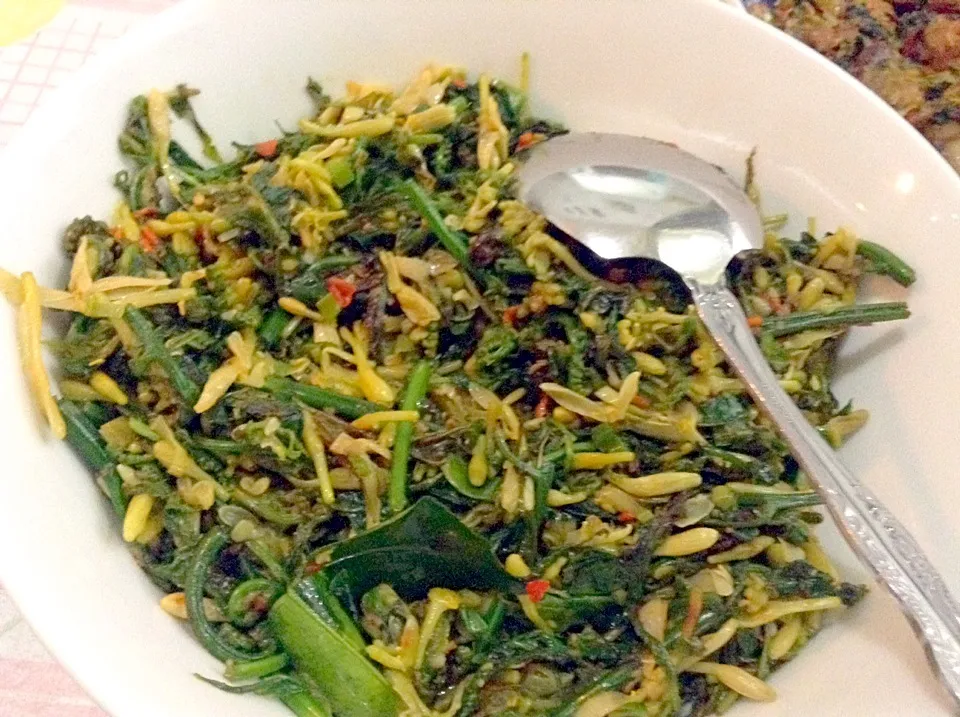 Sayur Daun Pepaya|Bambang Budiono Tjioさん