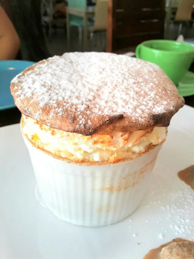 Passion fruit soufflé|m!ckongさん