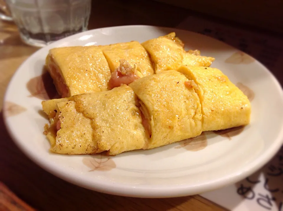 Snapdishの料理写真:博多天神屋台飯😋「明太玉子焼き」|アライさんさん