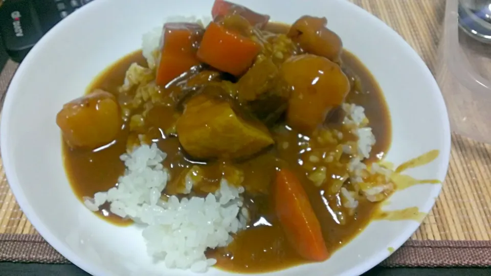 カレーライス 
 #晩ご飯|グルオさん