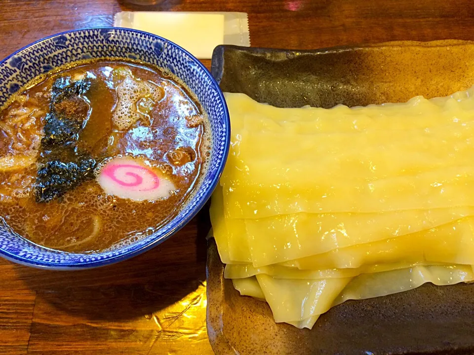 Snapdishの料理写真:平打ちつけ麺|Masato  Fujisawaさん